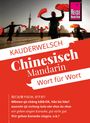 KAUDERWELSCH Chinesisch Mandarin Wort für Wort. Wir gehen Karaoke singen, o.k.? Menschen mit roten Fächern vor Skyline.