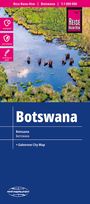 : Reise Know-How Landkarte Botswana 1 : 1.000.000, KRT