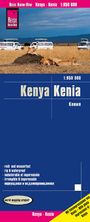 : Reise Know-How Landkarte Kenia / Kenya (1:950.000), KRT