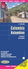 : Reise Know-How Landkarte Kolumbien / Colombia 1:1.400.000, KRT