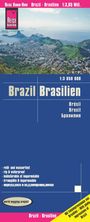 Reise Know-How Verlag Peter Rump: Reise Know-How Landkarte Brasilien / Brazil (1:3.850.000), KRT