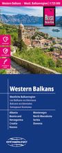 : Reise Know-How Landkarte Westliche Balkanregion / Western Balkans (1:725.000), KRT