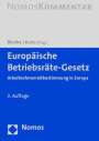 Thomas Blanke: Europäische Betriebsräte-Gesetz, Buch