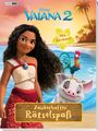 : Disney Vaiana 2: Zauberhafter Rätselspaß - Mit Stickern!, Buch