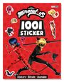 Panini: Miraculous: 1001 Sticker: Stickern - Rätseln - Ausmalen, Buch