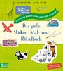 James Krüss: Henriette Bimmelbahn und ihre Freunde - Das große Sticker-, Mal- und Rätselbuch, Div.