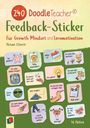 Doodleteacher: 240 Doodleteacher Feedback-Sticker, Buch