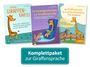 "Komplettpaket zur Giraffensprache." Drei Buchcover mit Giraffen und gewaltfreier Kommunikation.