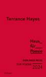 Terrance Hayes: Berliner Rede zur Poesie 2024, Buch