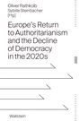 : Authoritarian Trends and Parliamentary Democracy in Europe, Buch