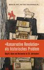 Text: „Konservative Revolution als historisches Problem. Begriff, Ideen und Netzwerke im 20. Jahrhundert.“ Zwei Spielzeugpferde.