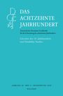 "Das achtzehnte Jahrhundert" Zeitschrift; Thema: Literatur des 18. Jahrhunderts und Disability Studies; blauer Hintergrund.