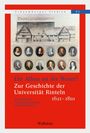 "Schaumburger Studien 81. Ein Athen an der Weser? Zur Geschichte der Universität Rinteln 1621–1810. Herausgegeben von Stefan Brüdermann und Marian Füssel." Das Cover zeigt ein historisches Gebäude und darunter Porträts.