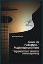 Andreas Altenbach: Musik im Pädagogik-/Psychologieunterricht, Buch