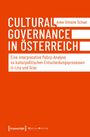 Anke Simone Schad: Cultural Governance in Österreich, Buch