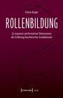 Fatma Kargin: ROLLENBILDUNG. Zu responsiv-performativen Dimensionen der Erfahrung künstlerischer Installationen, lila Hintergrund.