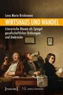 Lena Marie Brinkmann: WIRTSHAUS UND WANDEL. Drei Männer in historischem Interieur, einer trinkt aus einem Krug.