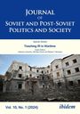 Julie Umland Fedor: Journal of Soviet and Post-Soviet Politics and Society, Buch