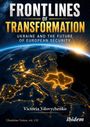 „FRONTLINES OF TRANSFORMATION: UKRAINE AND THE FUTURE OF EUROPEAN SECURITY“ vor nächtlicher Europakarte mit Lichtern.