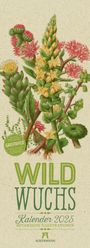Anne Pratt: Wildwuchs - Botanische Illustrationen - Graspapier-Kalender 2025, KAL