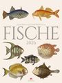 Friedrich Justin Bertuch: Fische Kalender 2026, KAL