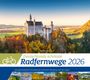 Ackermann Kunstverlag GmbH: Deutschlands schönste Radfernwege Kalender 2026, KAL