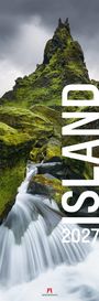 Ackermann Kunstverlag GmbH: Island Vertikal Kalender 2027, KAL