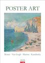 : Poster Art Kalender 2025 - Monet Van Gogh Matisse Kandinsky, KAL