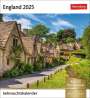 : England Sehnsuchtskalender 2025 - Wochenkalender mit 53 Postkarten, KAL