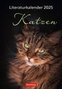 : Literaturkalender Katzen Wochen-Kulturkalender 2025, KAL