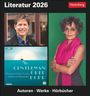 Dirk Michel: Literatur Tagesabreißkalender 2026 - Kulturkalender - Autoren, Werke, Hörbücher, KAL