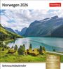 : Norwegen Sehnsuchtskalender 2026 - Wochenkalender mit 53 Postkarten, KAL