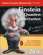 Elena Bernard: Einstein für Quanten-Dilettanten Tagesabreißkalender 2026 - Ein vergnüglicher Crashkurs in Sachen Naturwissenschaften, KAL