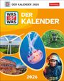 : WAS IST WAS Der Kalender Tagesabreißkalender 2026 - Kinderkalender, KAL