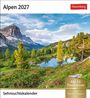 Alpen Sehnsuchtskalender 2027 - Wochenkalender mit 53 Postkarten, KAL