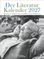 „Der Literatur Kalender 2027: Momente des Friedens | Texte und Bilder aus der Weltliteratur“. Ein Mann liegt entspannt.