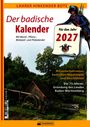 „Der badische Kalender 2027: Mit Mond-, Pflanz-, Blütezeit-, Pilzkalender. Unterhaltung und Geschichte. Landschaft mit Wassermühle.“