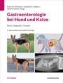 "Gastroenterologie bei Hund und Katze" in großer Schrift, darunter Bilder von Hunden und eine Röntgenaufnahme.