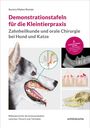 Titel: "Demonstrationstafeln für die Kleintierpraxis". Illustration: Hundekopf, Zahnquerschnitt.