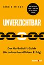 "UNVERZICHTBAR" und "Der No-Bullsh*t-Guide für deinen beruflichen Erfolg". Illustration: Kette auf gelbem Hintergrund.