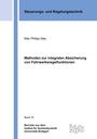 Max Philipp May: Methoden zur integralen Absicherung von Fahrwerksregelfunktionen, Buch