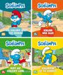 Nelson Mini-Bücher: 4er Schlümpfe 1-4, Div.