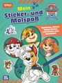 : PAW Patrol Mitmachbuch: Mein Sticker- und Malspaß, Buch