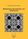 Christiaan Snouck Hurgronje: Mekkanische Sprichwörter und Redensarten, Buch