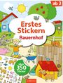 Erstes Stickern Bauernhof, Buch