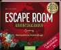 Ella von Gnatz: Escape Room Adventskalender. Weihnachtliche Schnitzeljagd. 24 knifflige Rätsel zum Aufschneiden, Buch