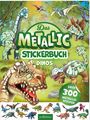 : Das Metallic-Stickerbuch - Dinos, Buch