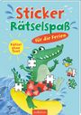 : Sticker-Rätselspaß für die Ferien, Buch