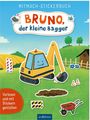 Joschi Mühl: Mitmach-Stickerbuch - Bruno, der kleine Bagger, Buch