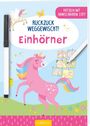 : Ruckzuck weggewischt! Einhörner, Buch